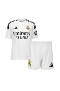 Real Madrid Babytruitje Thuis tenue Kind 2024-25 Korte Mouw (+ Korte broeken)